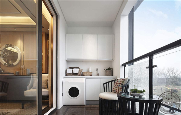 陽(yáng)臺(tái)儲(chǔ)物柜效果圖