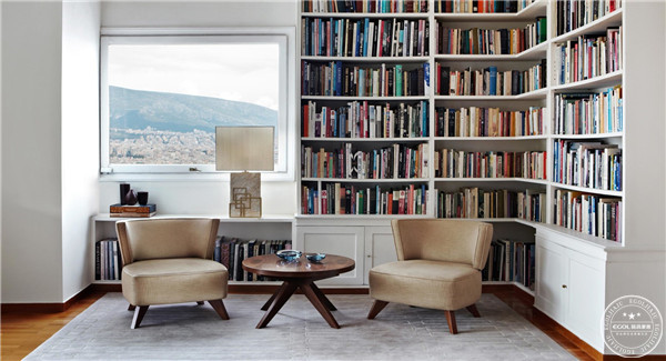 書(shū)房家具效果圖