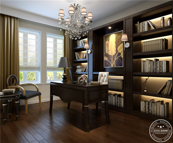 書房設(shè)計(jì)效果圖