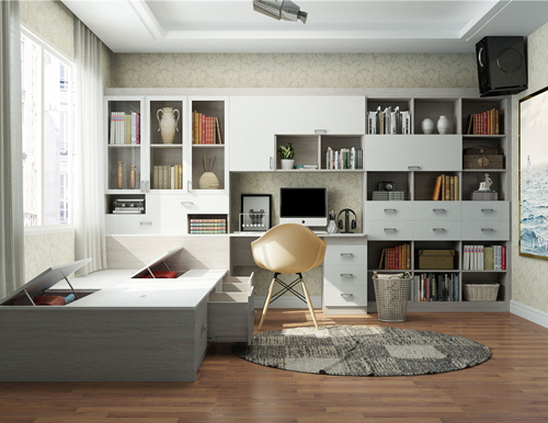  定制書柜有哪些技巧？什么樣的書柜更適合書房？