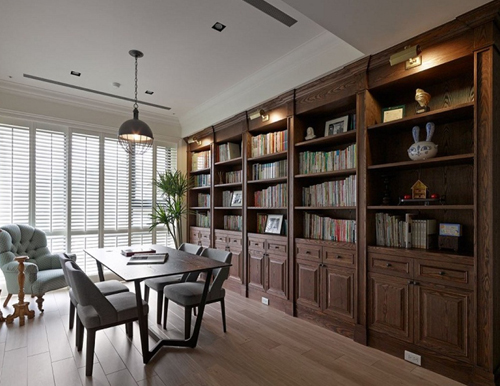  美式書房好嗎？美式書房應(yīng)該怎么設(shè)計(jì)？