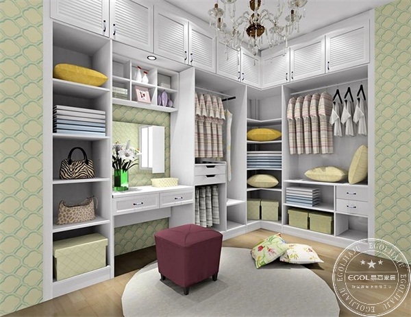 定制衣帽間設(shè)計效果圖