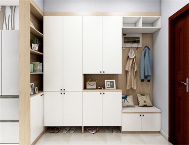 玄關(guān)處怎樣搭配鞋柜設(shè)計？