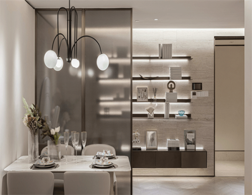 全屋定制輕奢風(fēng)|空間雖小，五臟俱全